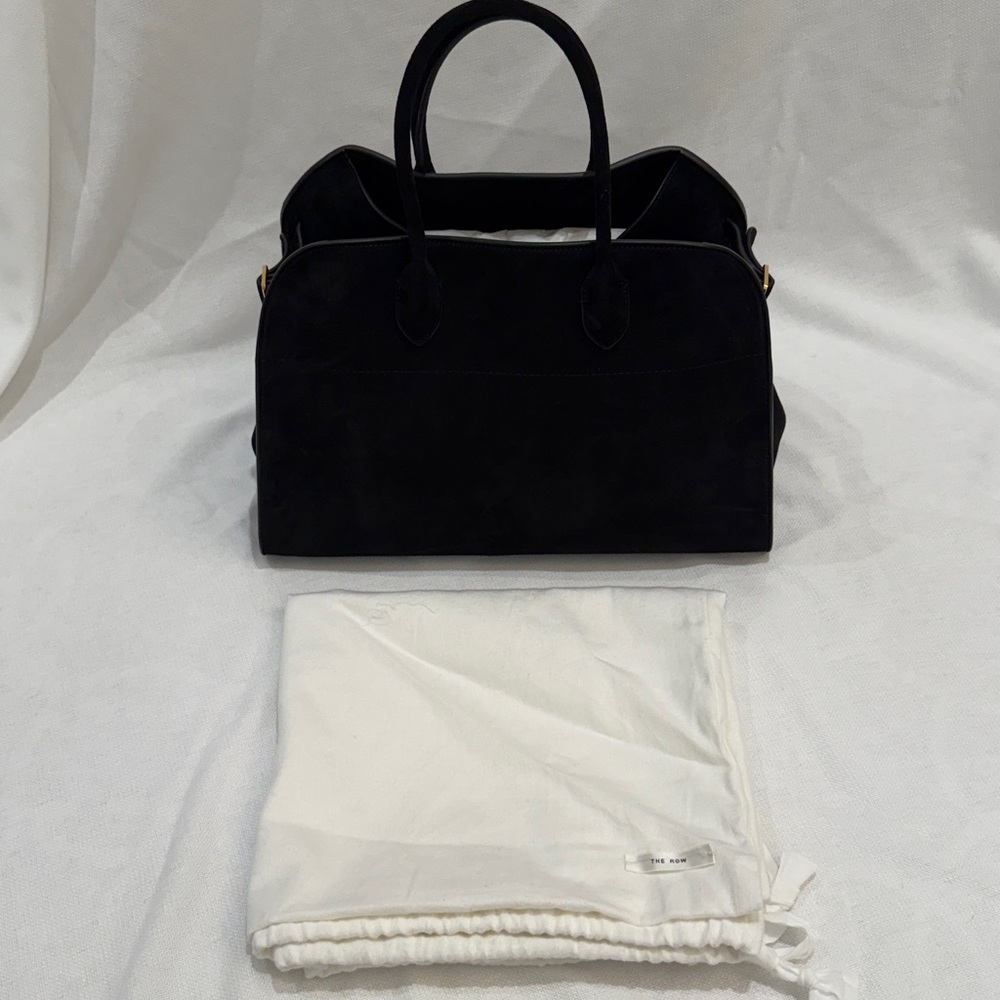 NWT The Row Soft Margaux 15 Bag in Suede - Picture 9 of 9